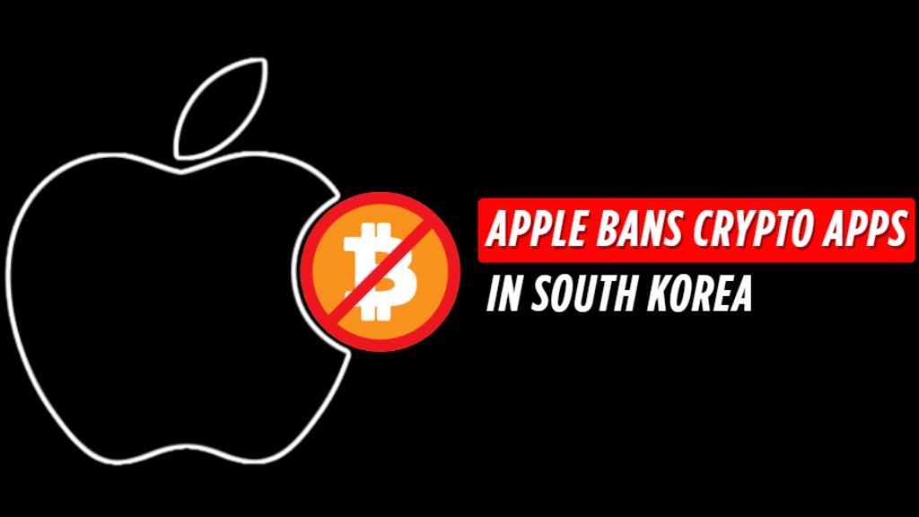 Apple bans crypto apps in South Korea