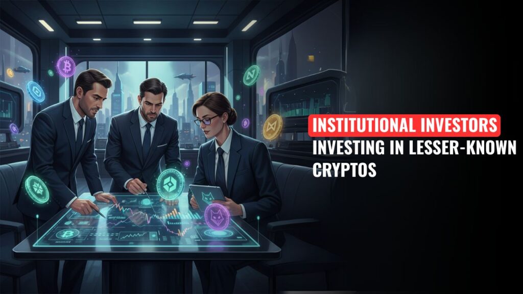 Institutional Investors Shifting Into Lesser-Known Cryptos