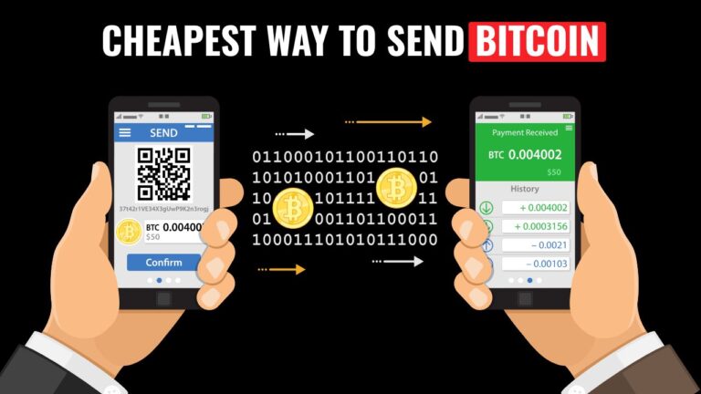 Cheapest Way to Send Bitcoin